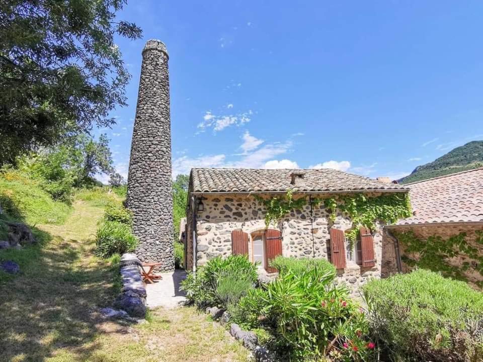 Gite De Groupe - Domaine Au Ch'Ti Ardechois Rochessauve Exterior foto
