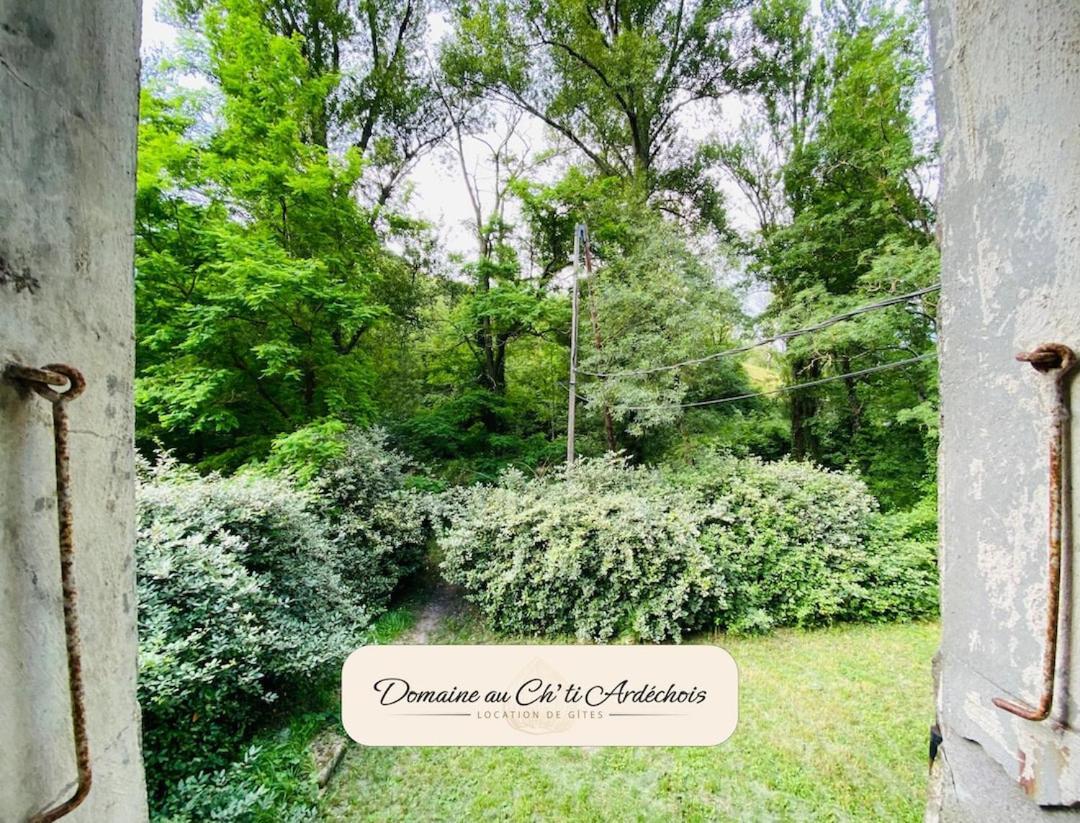 Gite De Groupe - Domaine Au Ch'Ti Ardechois Rochessauve Exterior foto