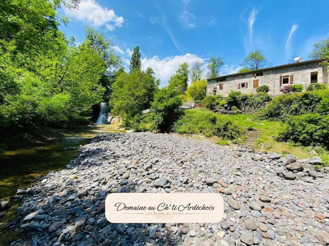 Gite De Groupe - Domaine Au Ch'Ti Ardechois Rochessauve Exterior foto