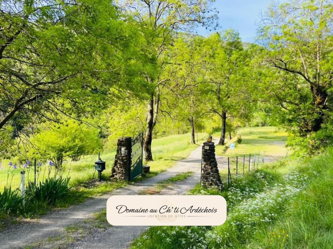 Gite De Groupe - Domaine Au Ch'Ti Ardechois Rochessauve Exterior foto