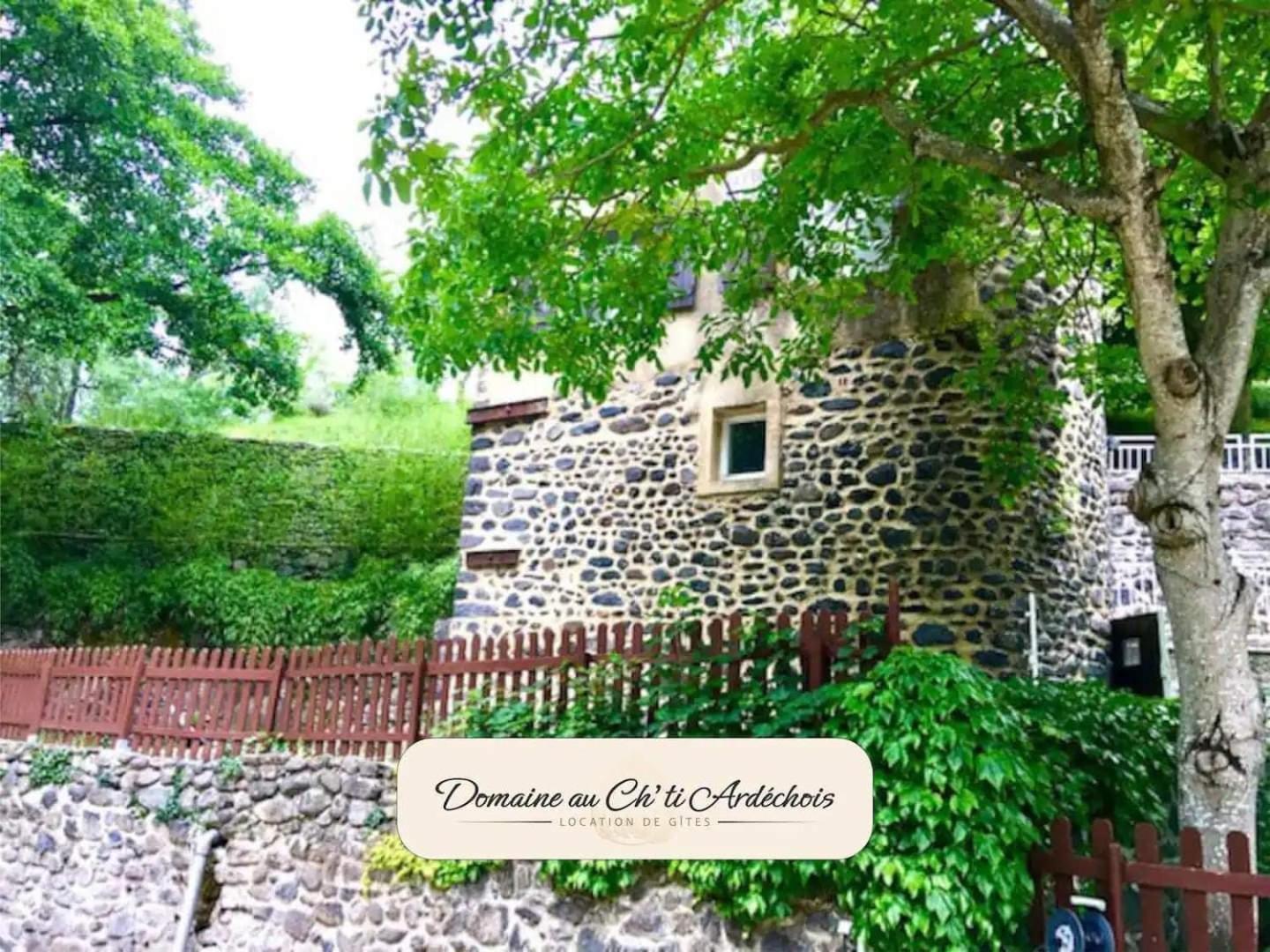 Gite De Groupe - Domaine Au Ch'Ti Ardechois Rochessauve Exterior foto